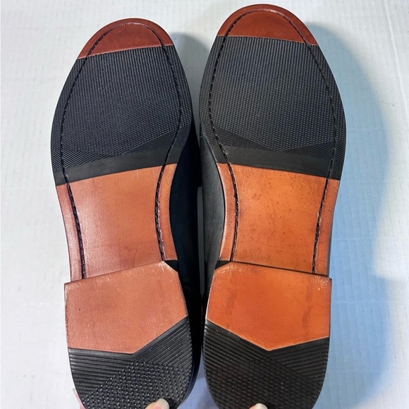 Mens New Very Nice leather Palm Beach Loafers size 12-M - Picture 5 of 10